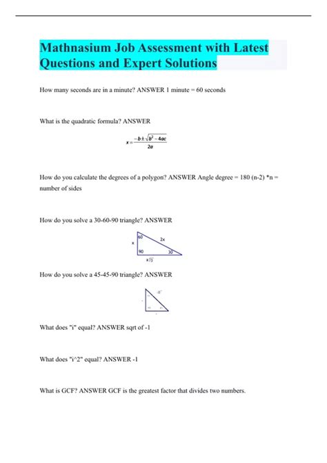 mathnasium employment test pdf